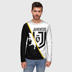 Лонгслив мужской FC Juventus: Football Point, цвет: 3D-принт — фото 2