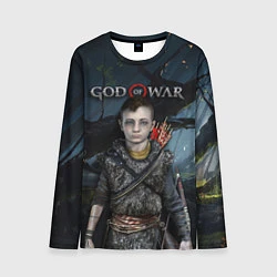 Лонгслив мужской God of War: Atreus, цвет: 3D-принт