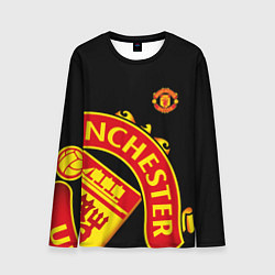 Мужской лонгслив FC Man United: Black Exclusive