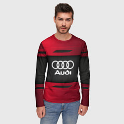 Лонгслив мужской Audi Sport, цвет: 3D-принт — фото 2