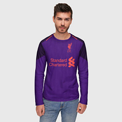 Лонгслив мужской FC Liverpool: Salah Away 18/19, цвет: 3D-принт — фото 2