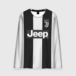 Лонгслив мужской FC Juventus: Home 18-19, цвет: 3D-принт