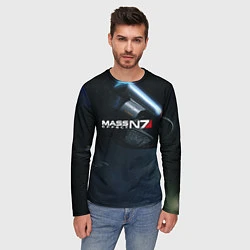 Лонгслив мужской Mass Effect N7, цвет: 3D-принт — фото 2