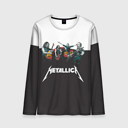 Лонгслив мужской Metallica, цвет: 3D-принт