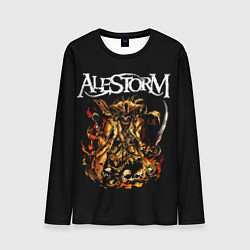 Мужской лонгслив Alestorm: Flame Warrior