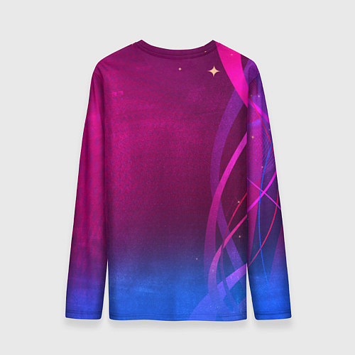 Мужской лонгслив Котопанк / 3D-принт – фото 2