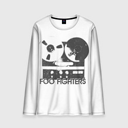 Лонгслив мужской Foo Fighters: Retro Tape, цвет: 3D-принт