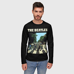 Лонгслив мужской The Beatles: Abbey Road, цвет: 3D-принт — фото 2