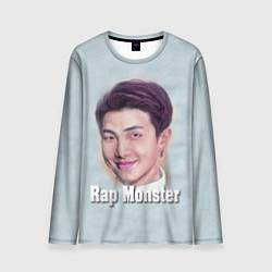 Лонгслив мужской BTS Rap Monster, цвет: 3D-принт