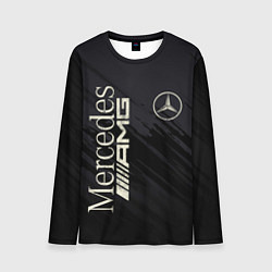 Лонгслив мужской Mercedes AMG: Black Edition, цвет: 3D-принт