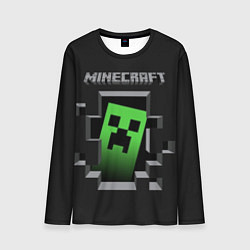 Мужской лонгслив Minecraft Creeper