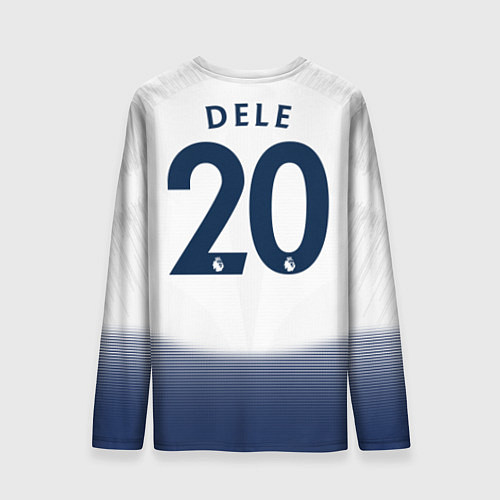 Мужской лонгслив FC Tottenham: Dele Alli Home 18-19 / 3D-принт – фото 2