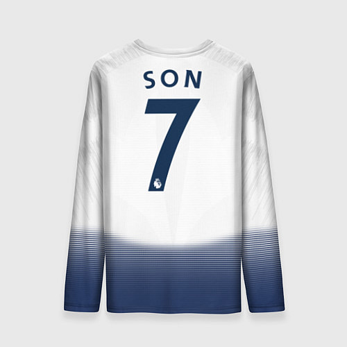 Мужской лонгслив FC Tottenham: Son Home 18-19 / 3D-принт – фото 2