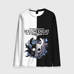 Лонгслив мужской Hollow Knight Black & White, цвет: 3D-принт