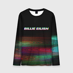 Мужской лонгслив BILLIE EILISH: Black Glitch