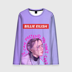 Лонгслив мужской Billie Eilish, цвет: 3D-принт