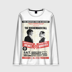 Мужской лонгслив The reichenbach fall