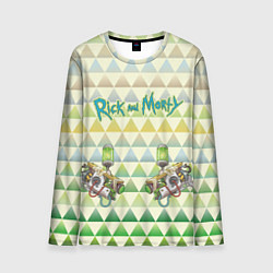 Лонгслив мужской Rick and Morty, цвет: 3D-принт