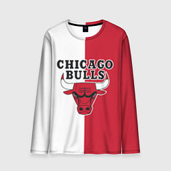 Лонгслив мужской CHICAGO BULLS, цвет: 3D-принт