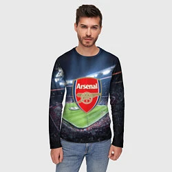 Лонгслив мужской FC Arsenal, цвет: 3D-принт — фото 2