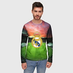Лонгслив мужской FC Real Madrid, цвет: 3D-принт — фото 2