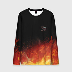 Лонгслив мужской Ведьмак сериал, цвет: 3D-принт