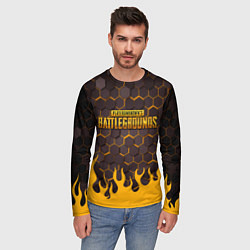 Лонгслив мужской PUBG,, цвет: 3D-принт — фото 2