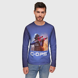 Лонгслив мужской Critical Ops, цвет: 3D-принт — фото 2