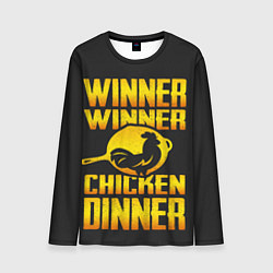 Мужской лонгслив Winner Chicken Dinner