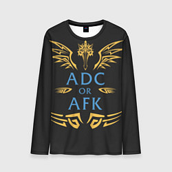 Лонгслив мужской ADC of AFK, цвет: 3D-принт