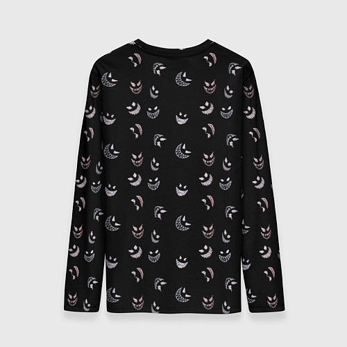 Мужской лонгслив Корми демонов по расписанию / 3D-принт – фото 2