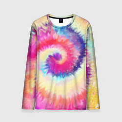 Мужской лонгслив Tie Dye vortex