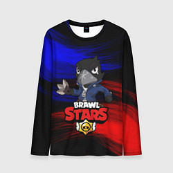 Лонгслив мужской BRAWL STARS CROW, цвет: 3D-принт