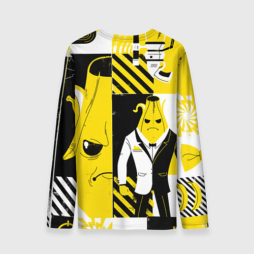 Мужской лонгслив Agent Peely Агент Пили / 3D-принт – фото 2