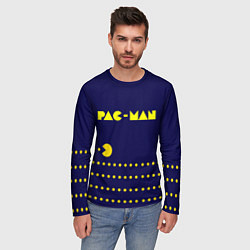 Лонгслив мужской PAC-MAN, цвет: 3D-принт — фото 2