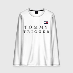 Лонгслив мужской Tommy Hilfiger , Tommy trigger, цвет: 3D-принт