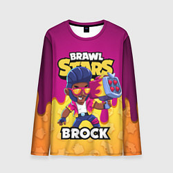 Мужской лонгслив BRAWL STARS BROCK