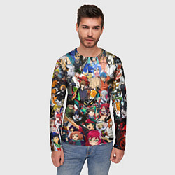 Лонгслив мужской All of Anime, цвет: 3D-принт — фото 2