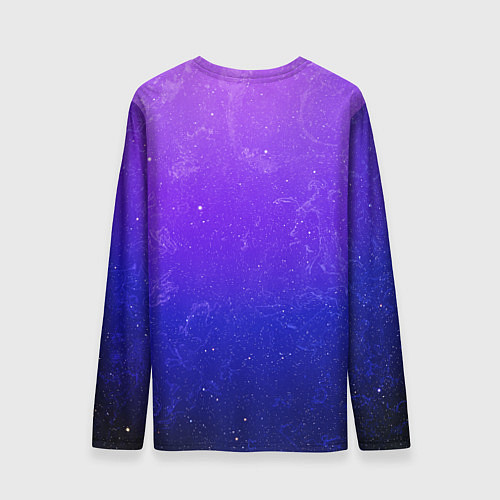 Мужской лонгслив Звёздное небо / 3D-принт – фото 2
