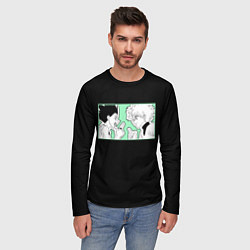 Лонгслив мужской Hunter x Hunter Гон и Киллуа, цвет: 3D-принт — фото 2