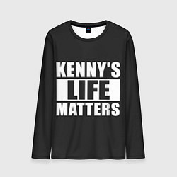 Лонгслив мужской KENNYS LIFE MATTERS, цвет: 3D-принт