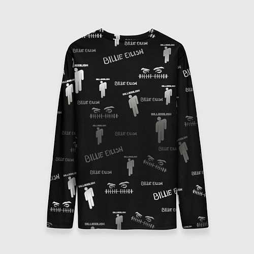 Мужской лонгслив Billie Eilish / 3D-принт – фото 2