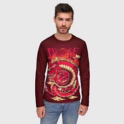 Лонгслив мужской Bullet For My Valentine, цвет: 3D-принт — фото 2