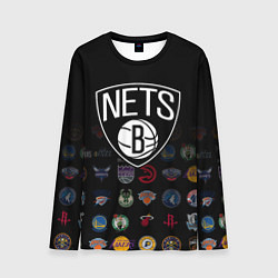 Мужской лонгслив Brooklyn Nets 1