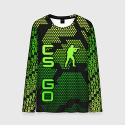 Лонгслив мужской CS GO Oko, цвет: 3D-принт