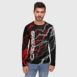 Лонгслив мужской CRYSIS, цвет: 3D-принт — фото 2