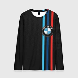 Лонгслив мужской BMW M SPORT CARBON, цвет: 3D-принт