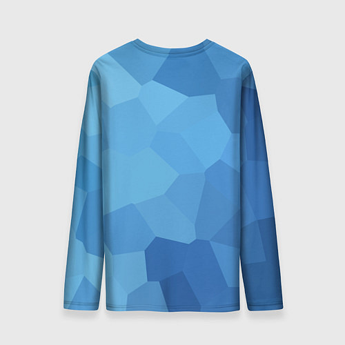 Мужской лонгслив Пикси кристаллы / 3D-принт – фото 2