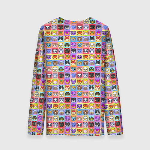 Мужской лонгслив ANIMAL CROSSING / 3D-принт – фото 2
