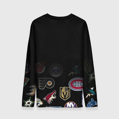 Мужской лонгслив NHL Boston Bruins Z / 3D-принт – фото 2